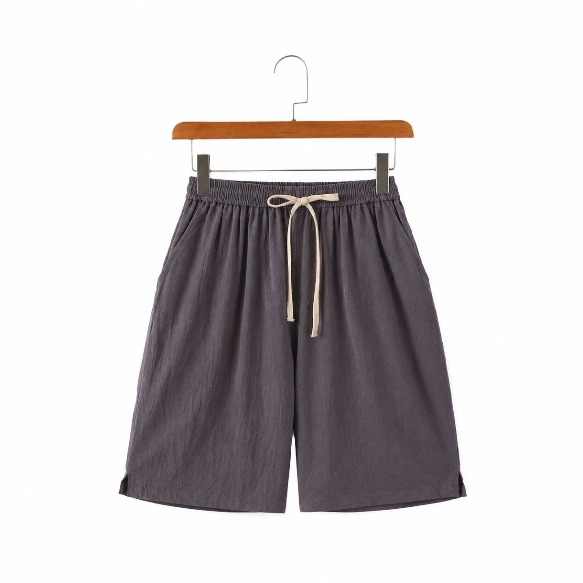 Solvane - Linen Drawstring Shorts