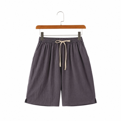 Solvane - Linen Drawstring Shorts