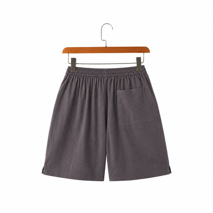 Solvane - Linen Drawstring Shorts