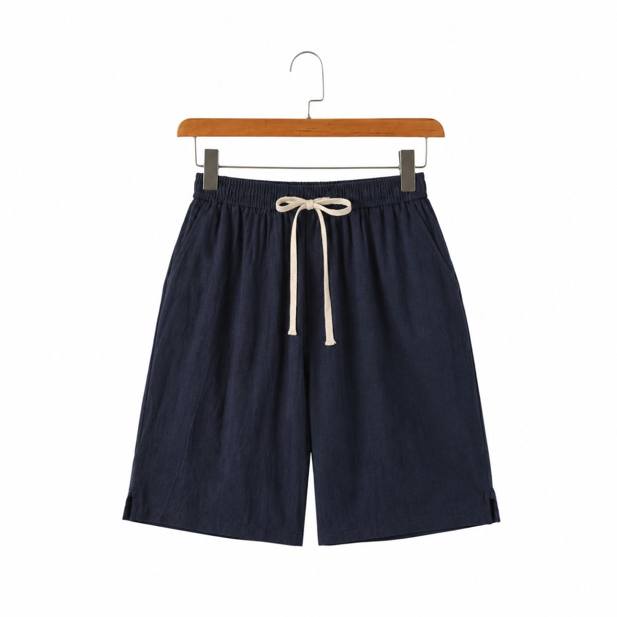 Solvane - Linen Drawstring Shorts