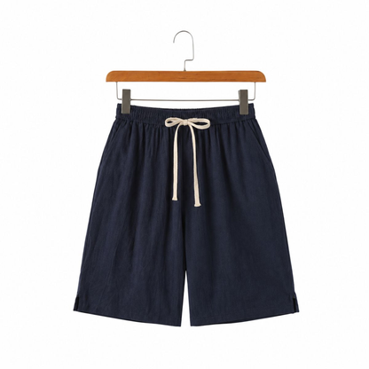 Solvane - Linen Drawstring Shorts
